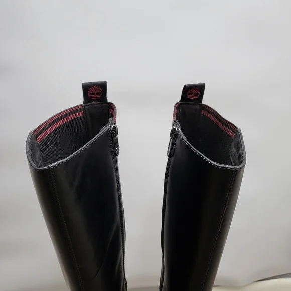 Timberland Black and Red Winter Boots - Picture 4 of 10